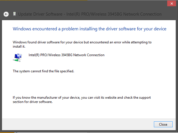 windows 8 won t connect to wifi