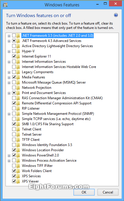 turn windows features on or off blank turn windows features on or off blank