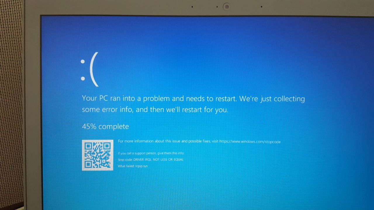 Shuraba shuffle forlænge Blue Screen Error - TCPIP.SYS failed | Windows 8 Help Forums