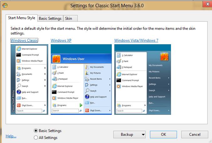 classic shell 3.6.0 - Start Menu Style.png classic shell 3.6.0 - Start Menu Style.png
