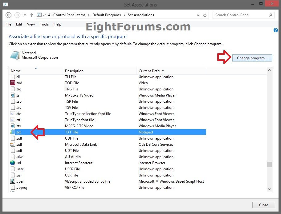 how to change default program that opens program how to change default program that opens program