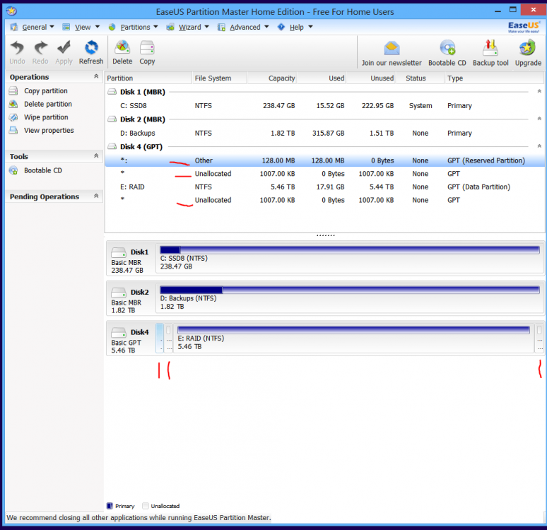windows raid monitor