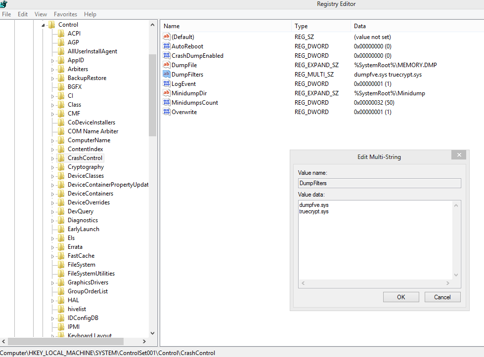Registry Dumpfilters Truecrypt.sys.png