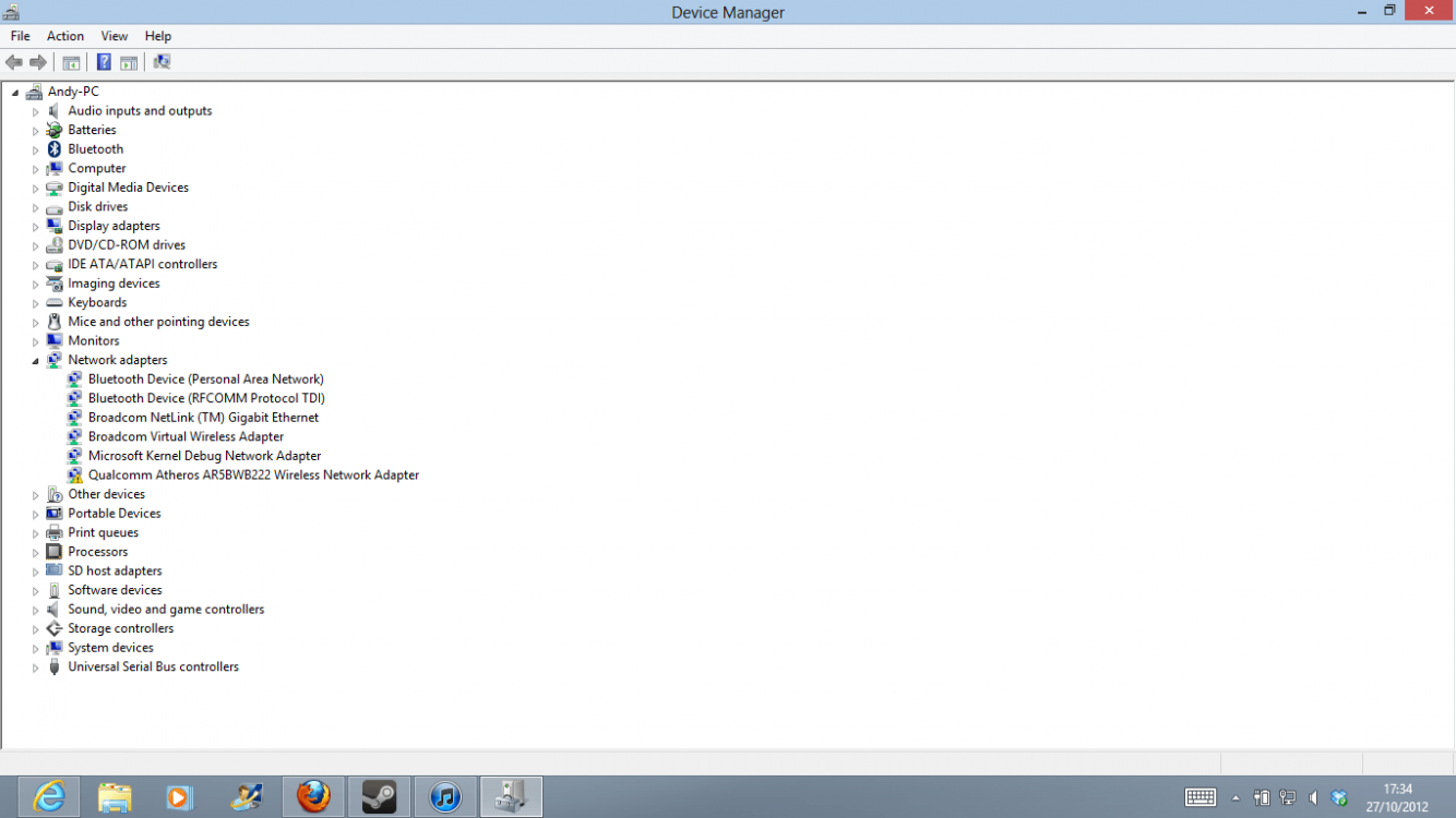Solved No wifi connection found Windows 8 Help Forums