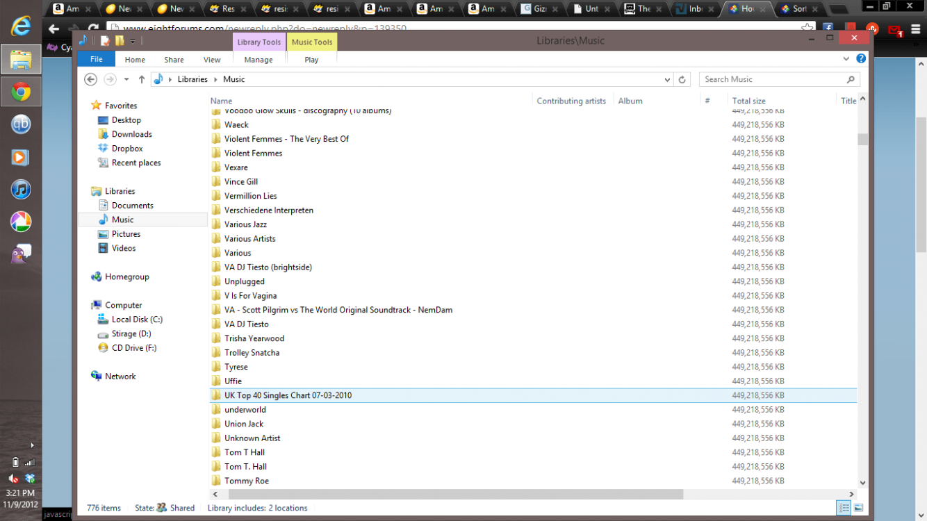 How to sort folders by size? Windows 8 Help Forums